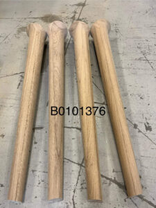 Op maat gemaakt tafelpoten voor salontafel